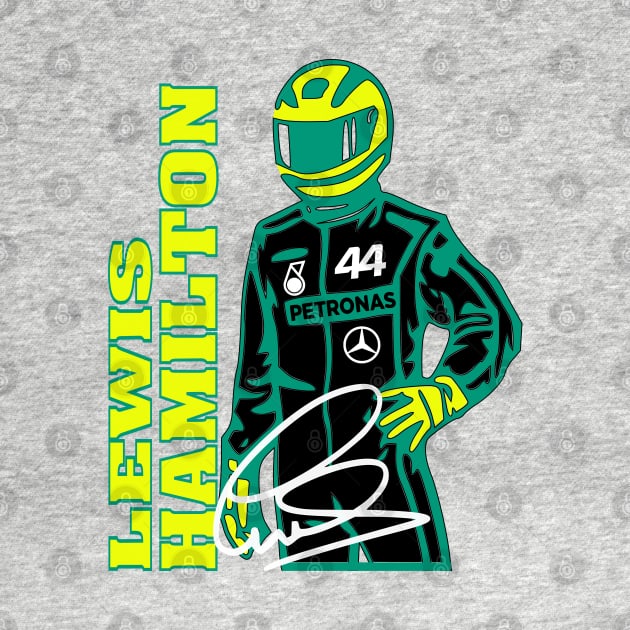 #44 Lewis Driver Fan by Lifeline/BoneheadZ Apparel